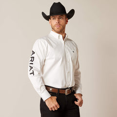 Men Team Logo Twill Classic Fit Shirt | Ariat for sale