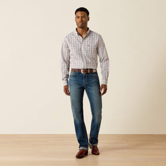 Men Wrinkle Free Clyde Fitted Shirt | Ariat