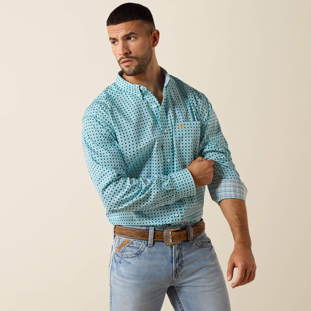 Men Wrinkle Free Andy Classic Fit Shirt | Ariat us