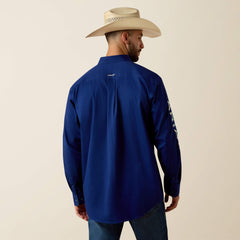 Men Team Logo Lightweight Twill Classic Fit Shirt | Ariat Online
