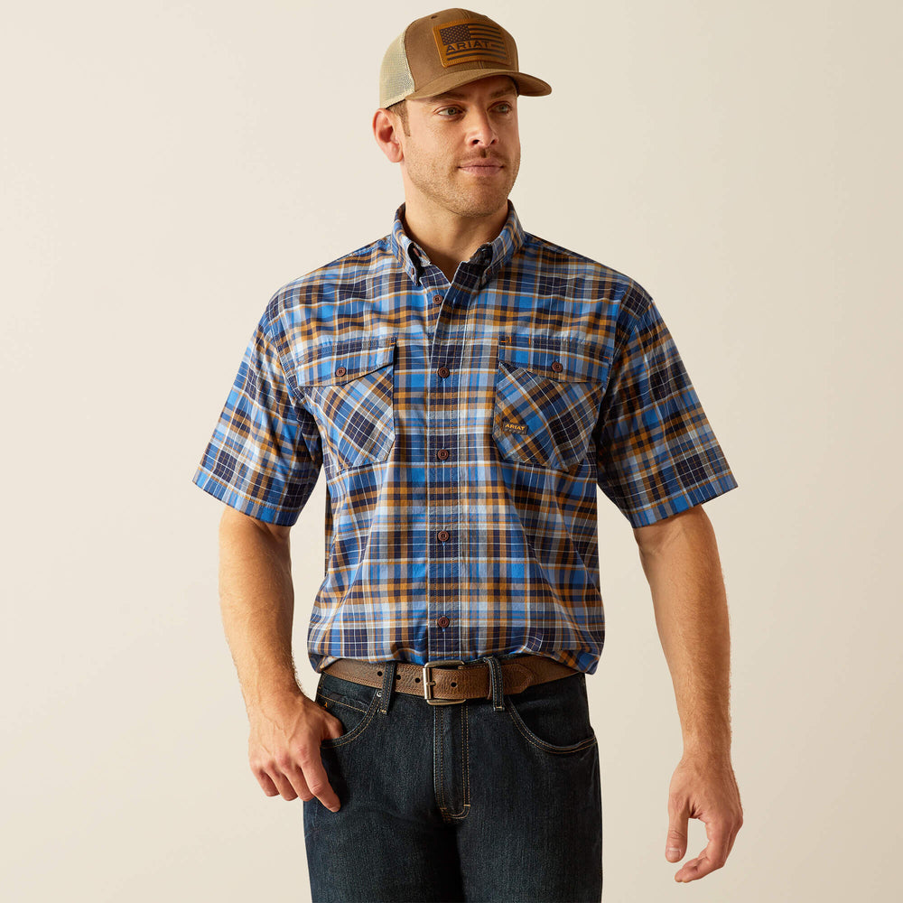 Men Rebar Made Tough DuraStretch Work Shirt | Ariat near me