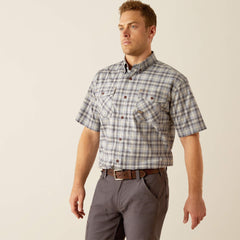 Men Rebar Made Tough DuraStretch Work Shirt | Ariat Online