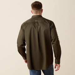 Men Team Logo Twill Classic Fit Shirt | Ariat near me