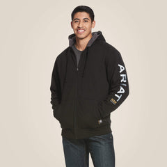 Men Rebar All-Weather Full Zip Hoodie | Ariat near me