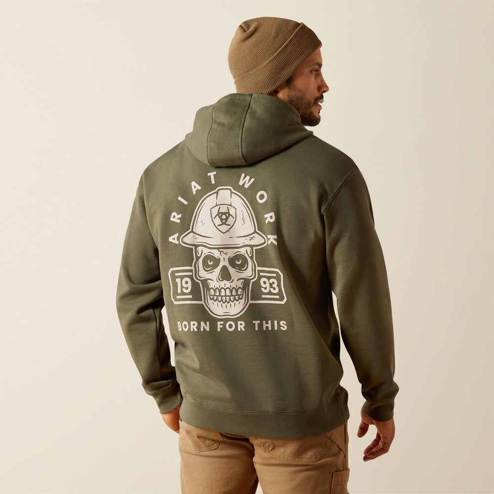 Men Rebar Workman Hardhead Hoodie | Ariat