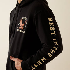 Men Ariat Eagle Large Hoodie | Ariat on sale