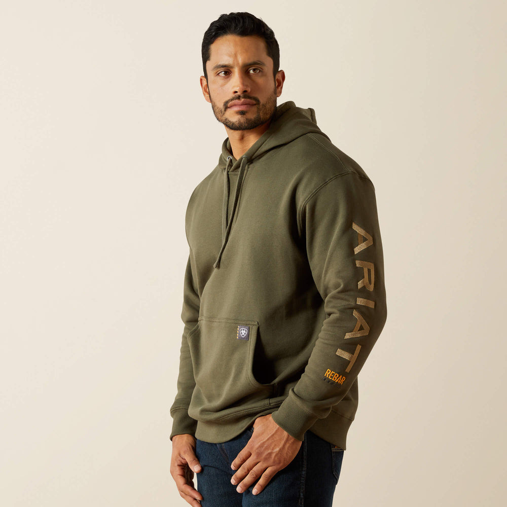Men Rebar Graphic Hoodie | Ariat for sale