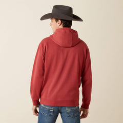 Men Ariat Liquid Stamp Flag Hoodie | Ariat