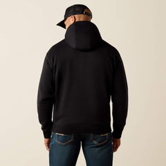 Men Rebar Lightweight Duct Logo Hoodie | Ariat