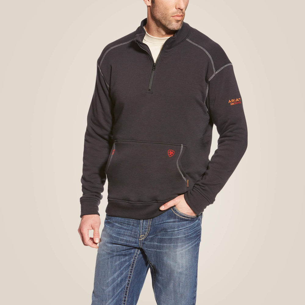 Men FR Polartec Fleece 1/4 Zip Top | Ariat Online