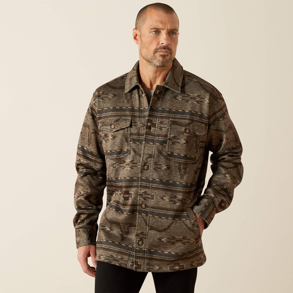 Men Caldwell Printed Shirt Jacket | Ariat