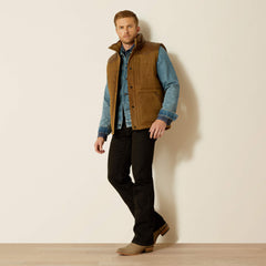 Men Western Quilted Vest | Ariat us