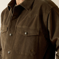 Men Retro Corduroy Shirt Jacket | Ariat Discount