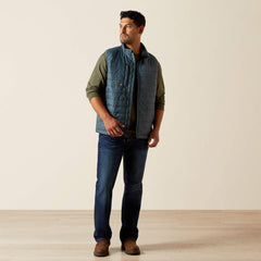 Men Rebar Cordura Ripstop Lightweight Insulated Vest | Ariat us