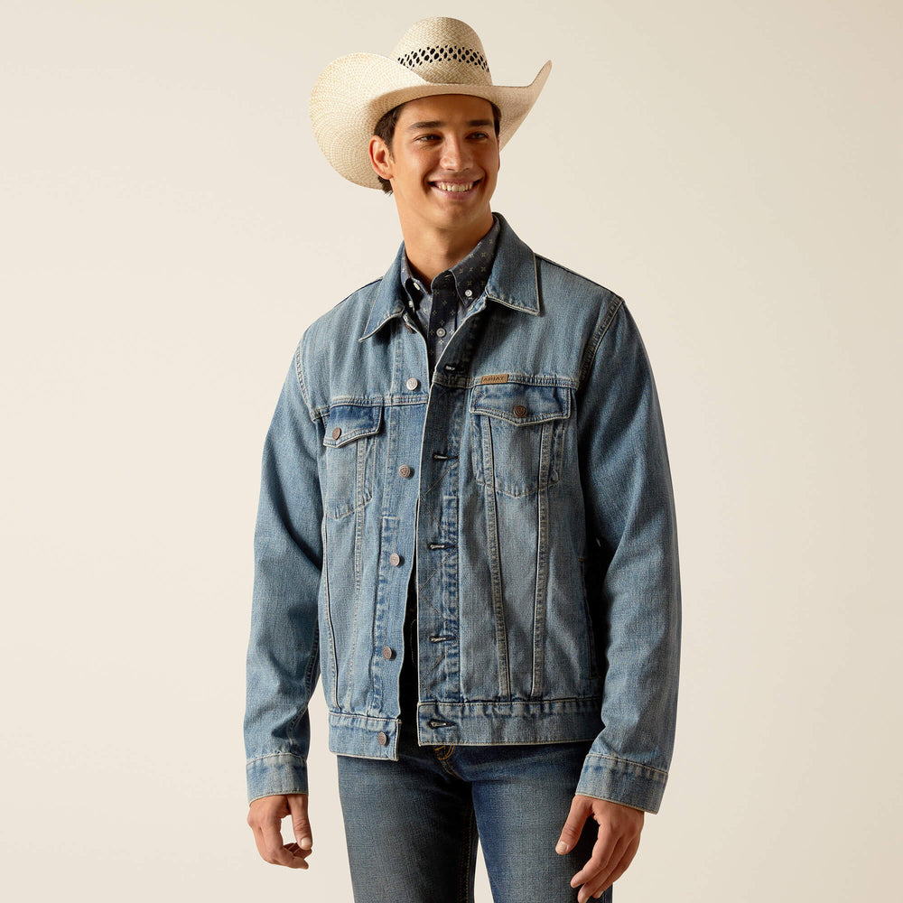 Men|Trends Denim Trucker Jacket | Ariat Outlet
