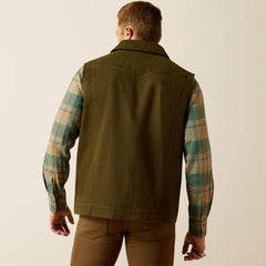 Men Canvas Rancher Vest | Ariat us