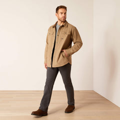 Men Rebar Canvas Shirt Jacket | Ariat for sale