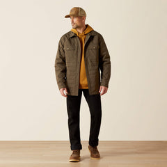 Men Quilted Shirt Jacket | Ariat us