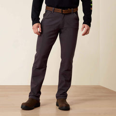 Men Rebar M4 Low Rise DuraStretch Made Tough Double Front Stackable Straight Leg Pant | Ariat Outlet