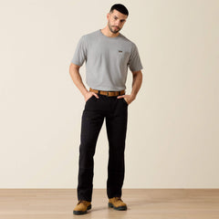 Men Rebar M4 Low Rise DuraStretch Made Tough Double Front Stackable Straight Leg Pant | Ariat for sale