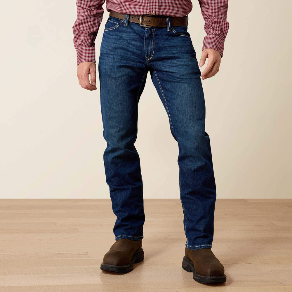 Men FR M4 Relaxed DuraStretch Lineup Stackable Straight Leg Jean | Ariat