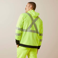 Men Rebar WorkTek Hi-Vis Full Zip Hoodie | Ariat near me