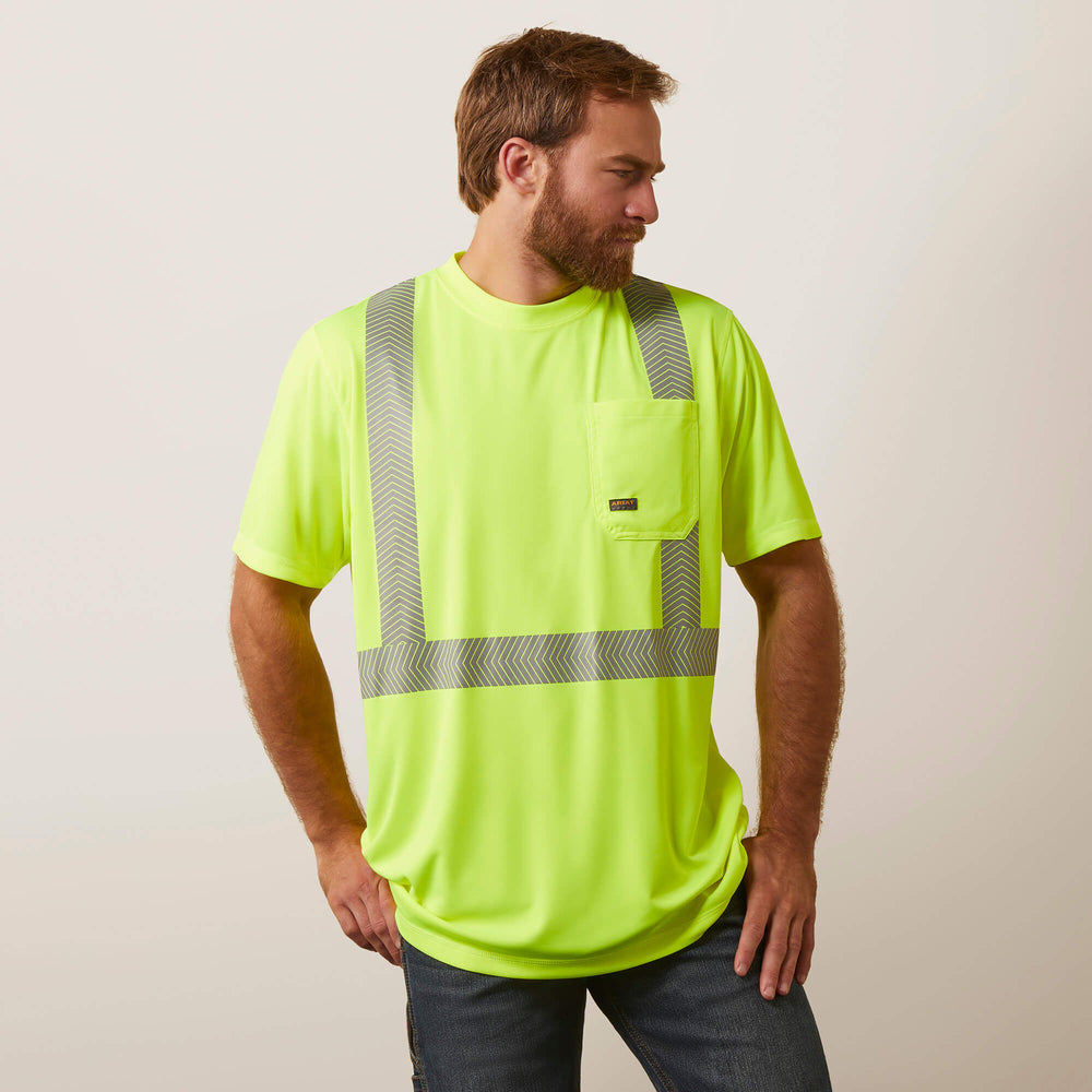 Men Rebar Hi-Vis ANSI T-Shirt | Ariat on sale