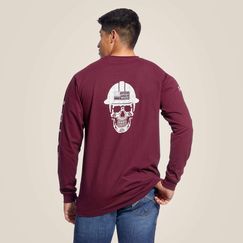 Men FR Roughneck Skull Logo T-Shirt | Ariat on sale