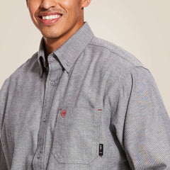 Men FR Solid Twill DuraStretch Work Shirt | Ariat us