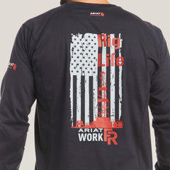 Men FR Air Rig Life Graphic T-Shirt | Ariat Online