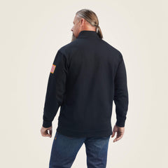 Men FR Durastrech Fleece 1/2 Zip Job Shirt | Ariat on sale