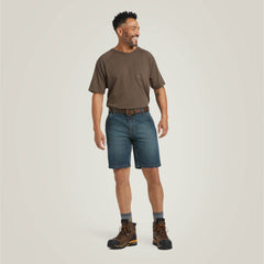 Men Rebar DuraStretch Denim Utility Short | Ariat us
