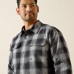 Men Rebar Flannel Insulated Shirt Jacket | Ariat Outlet