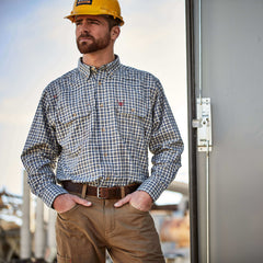 Men FR Plaid Featherlight Work Shirt | Ariat near me