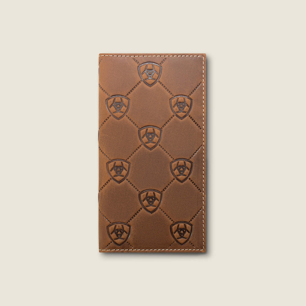 Men Ariat Logo Print Rodeo Wallet | Ariat