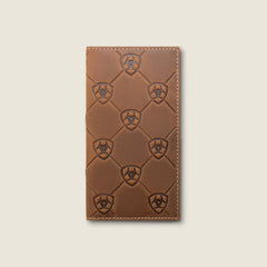 Men Ariat Logo Print Rodeo Wallet | Ariat