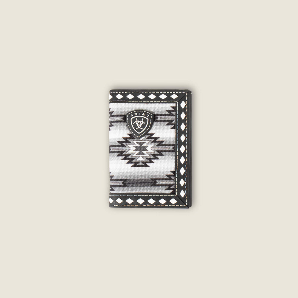 Men Southwest Diamond Trifold Wallet | Ariat on sale