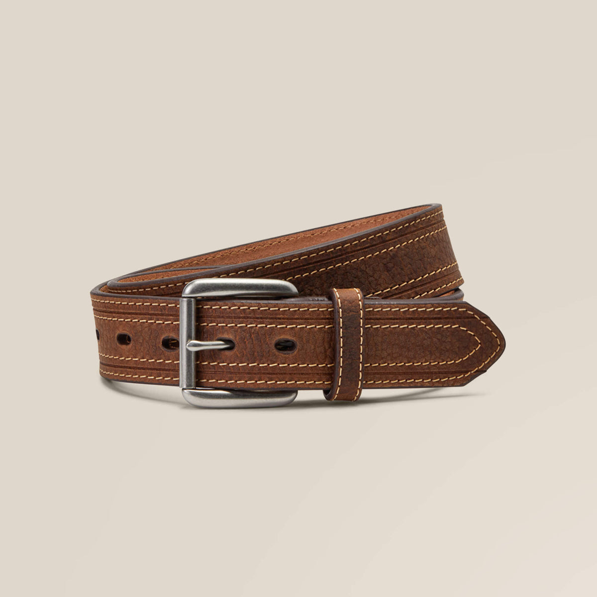 Men Thick Stripe Belt | Ariat on sale