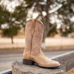 Women Round Up Remuda Wide Square Toe Western Boot | Ariat Online