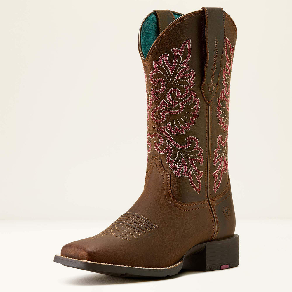 Women|Trends Round Up StretchFit Wide Square Toe Western Boot | Ariat