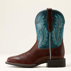Women Round Up Filly Wide Square Toe Western Boot | Ariat