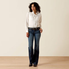 Women|Trends Trouser Mid Rise Stretch Entwined Wide Leg Jean | Ariat Outlet