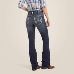 Women|Trends R.E.A.L. Mid Rise Stretch Entwined Boot Cut Jean | Ariat for sale