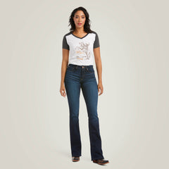 Women|Trends R.E.A.L. High Rise Ballary Boot Cut Jean | Ariat Online