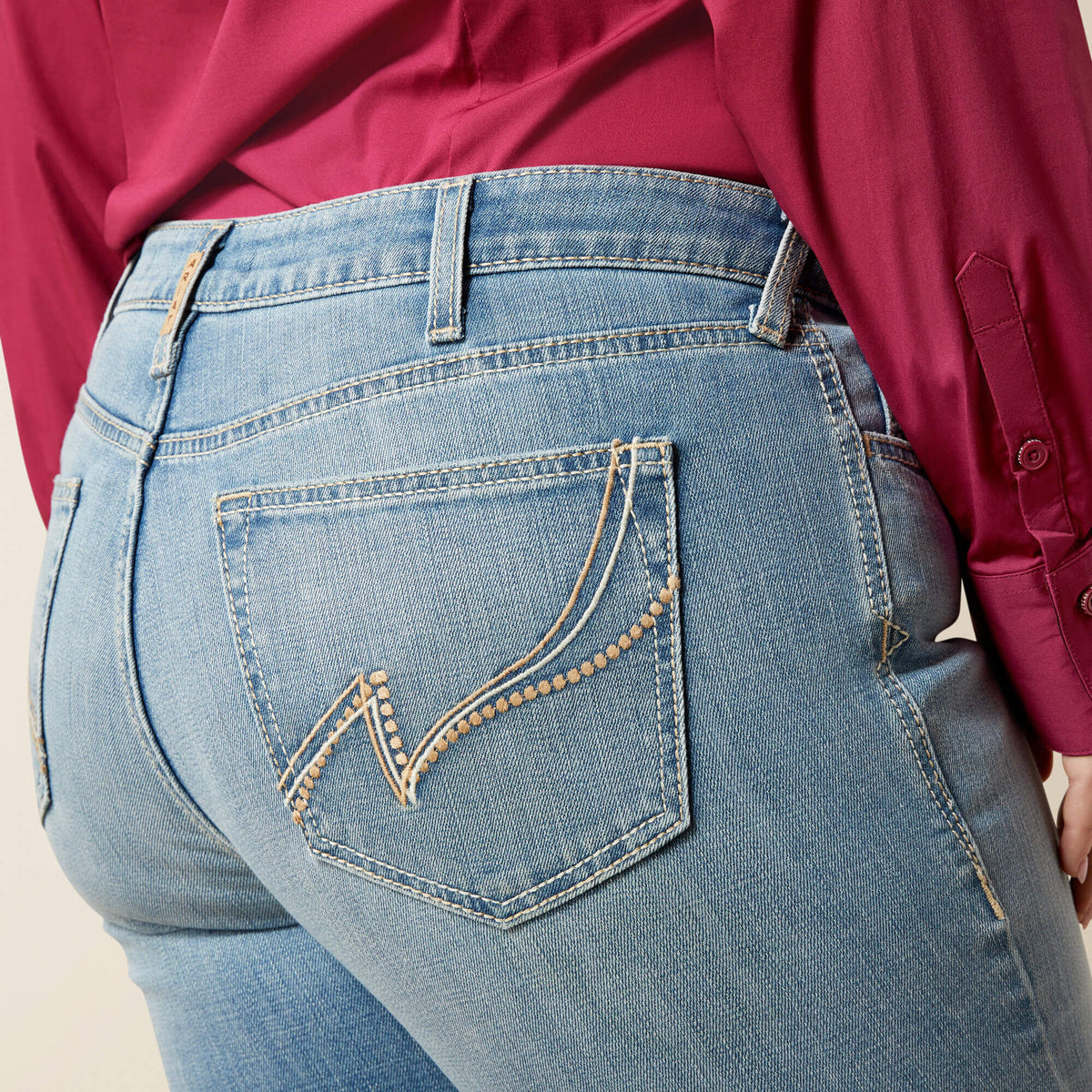 Women|Trends Mid Rise Giovana Leg Slim Trouser Jeans | Ariat Online