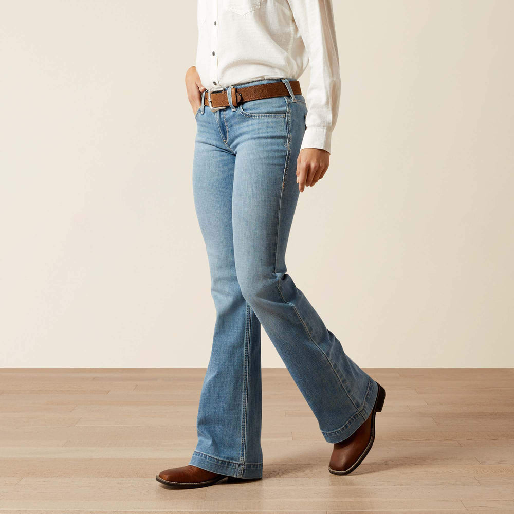 Women|Trends Mid Rise Giovana Leg Slim Trouser Jeans | Ariat Online