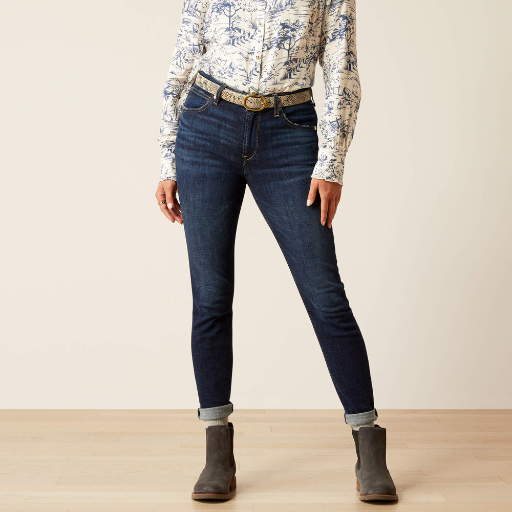 Women High Rise Bridle Skinny Jeans | Ariat near me