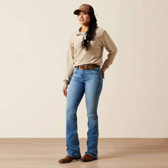 Women|Trends High Rise Camellia Boot Cut Jean | Ariat Online