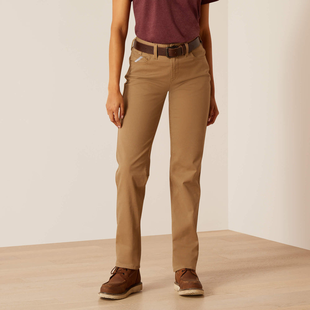 Women Rebar Perfect Rise Made Tough Straight Pant | Ariat