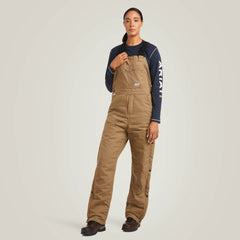 Women Rebar DuraCanvas Stretch Insulated Bib | Ariat Online